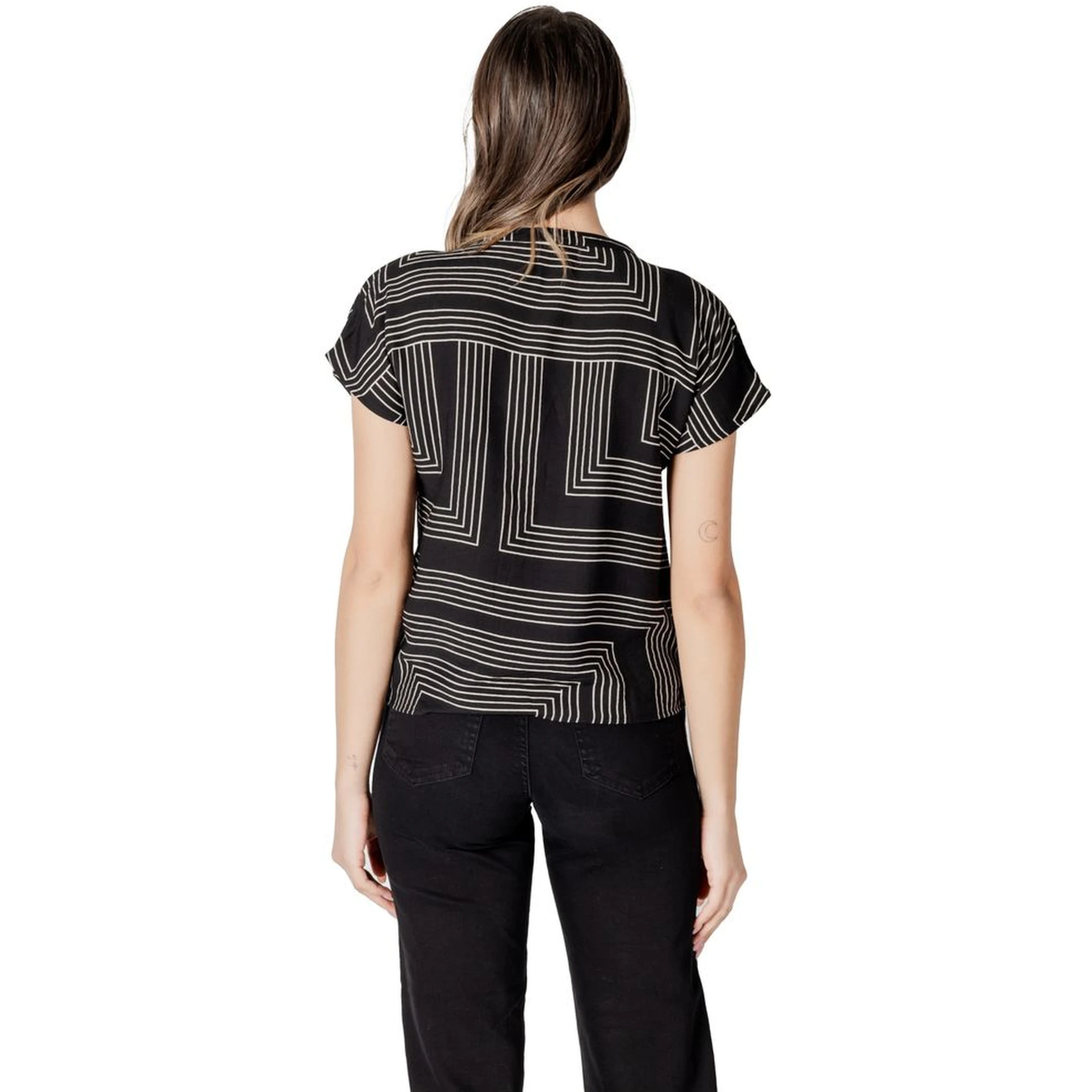 Black Viscose Sportswear