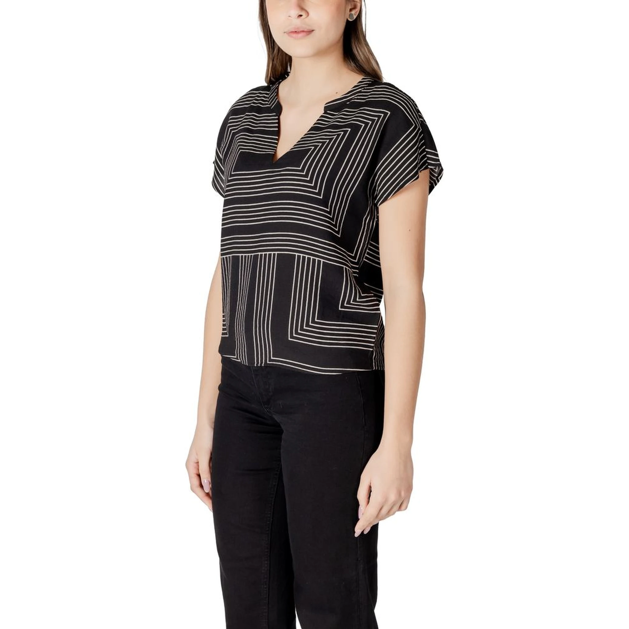 Black Viscose Sportswear