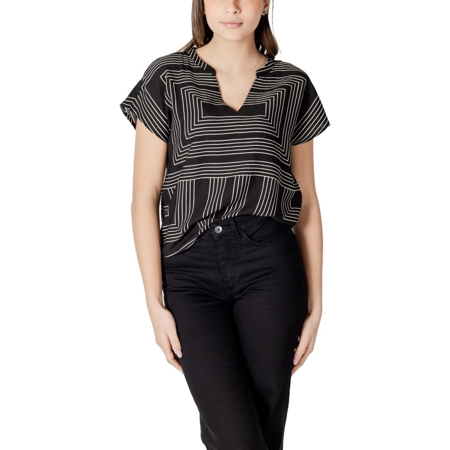 Black Viscose Sportswear