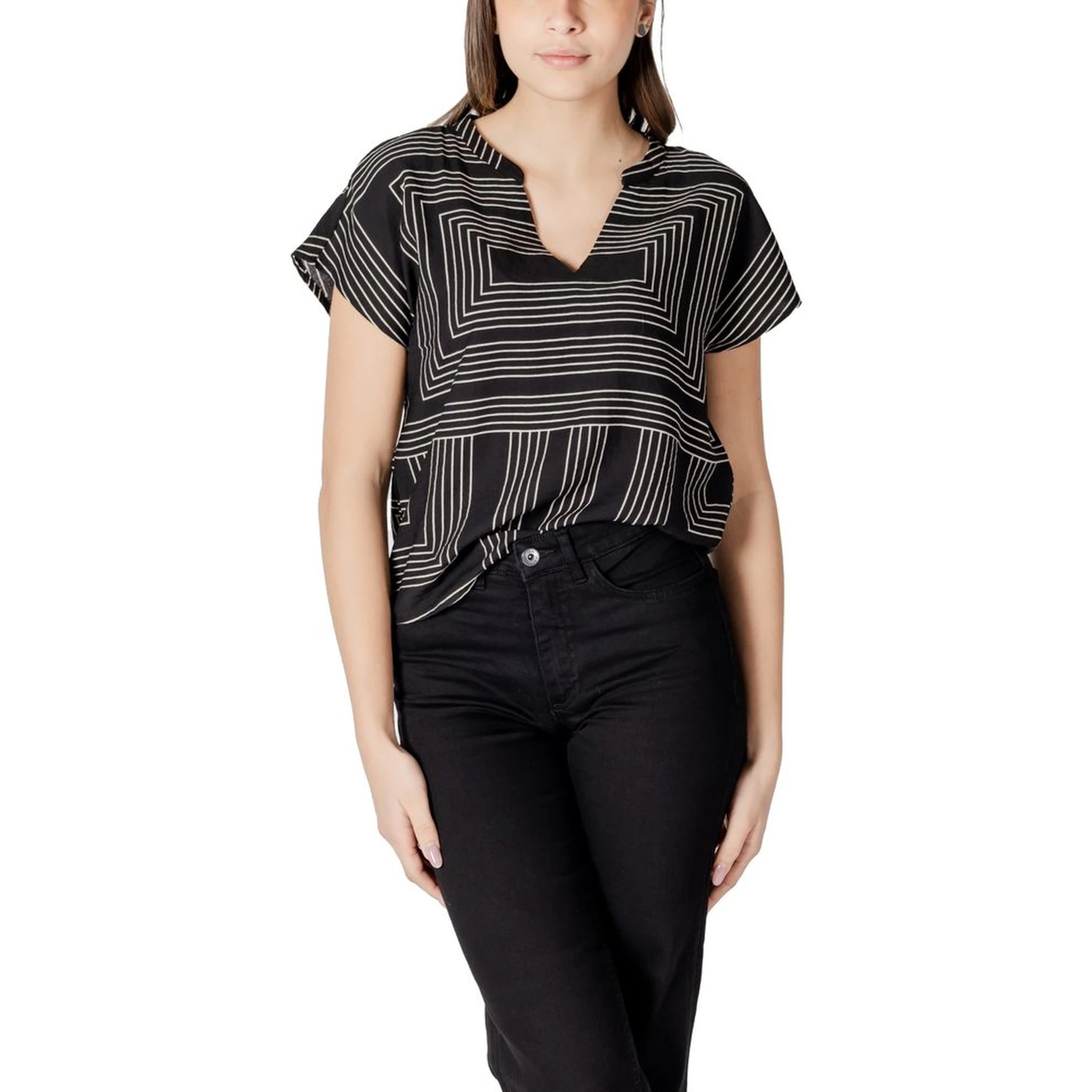 Black Viscose Sportswear