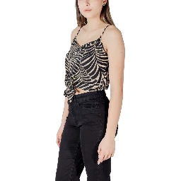 Black Viscose Tank Tops