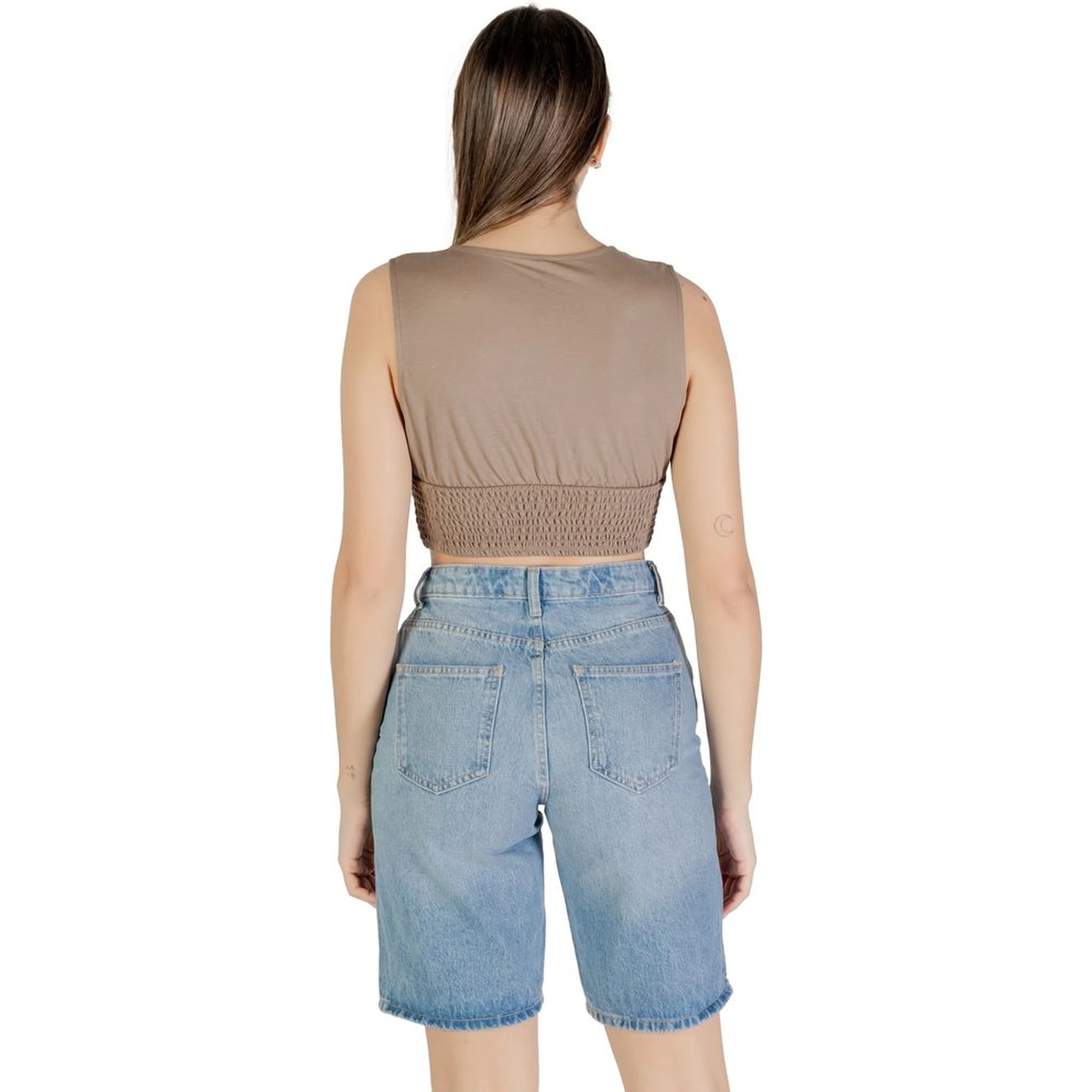 Brown Viscose Top