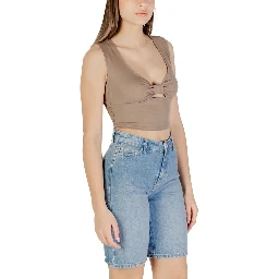 Brown Viscose Top