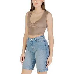Brown Viscose Top