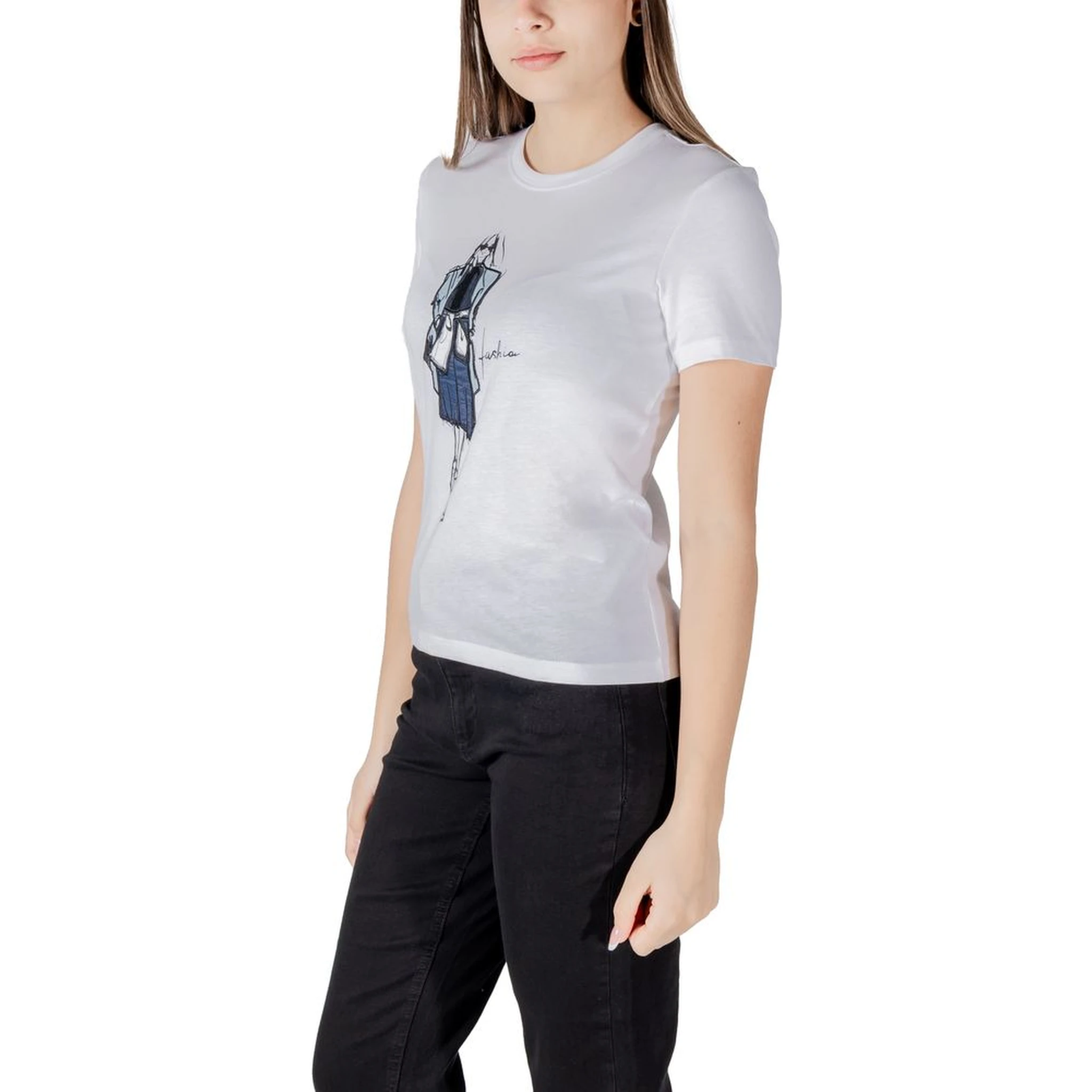 White Organic Cotton Long Sleeve T-Shirt