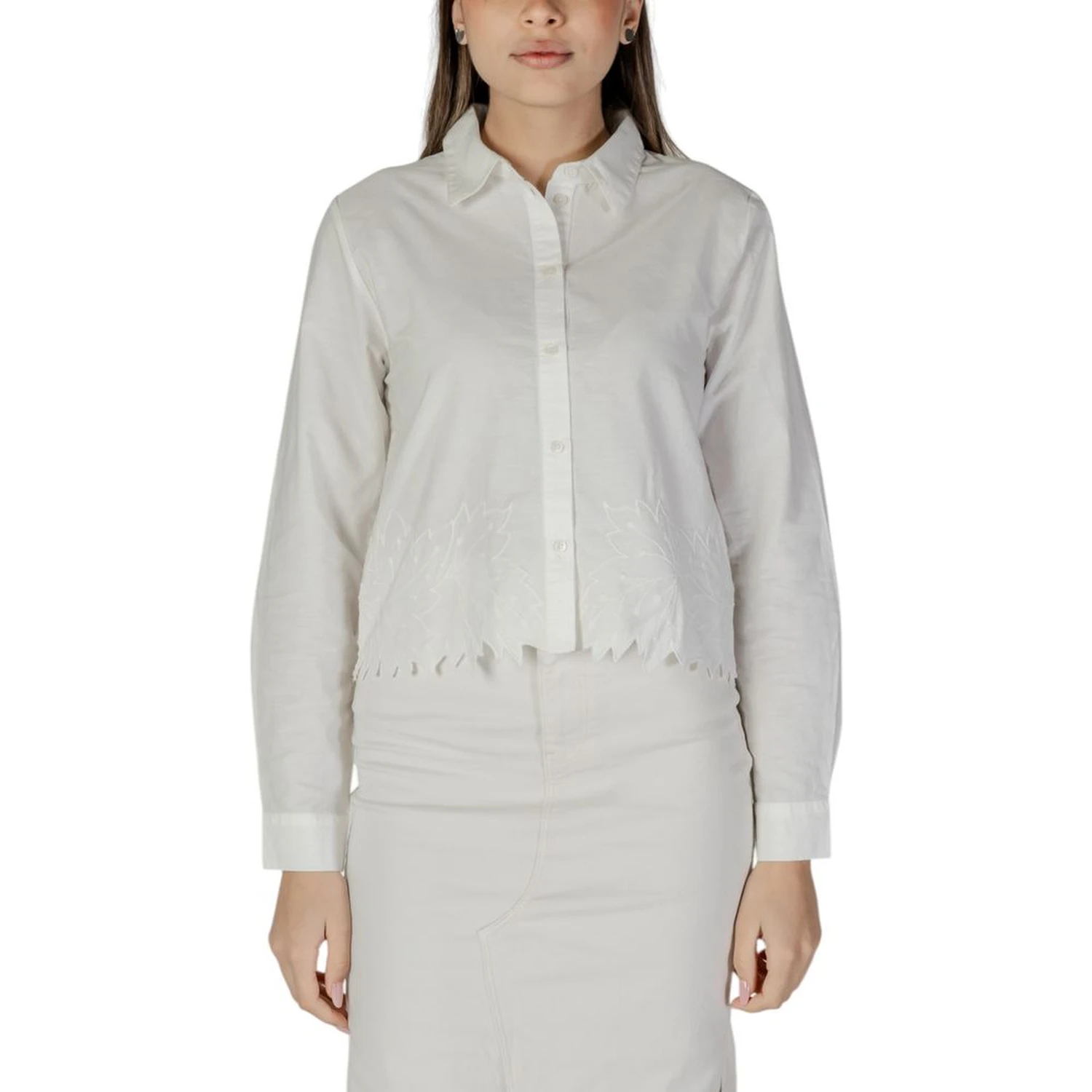 White Cotton Blouse