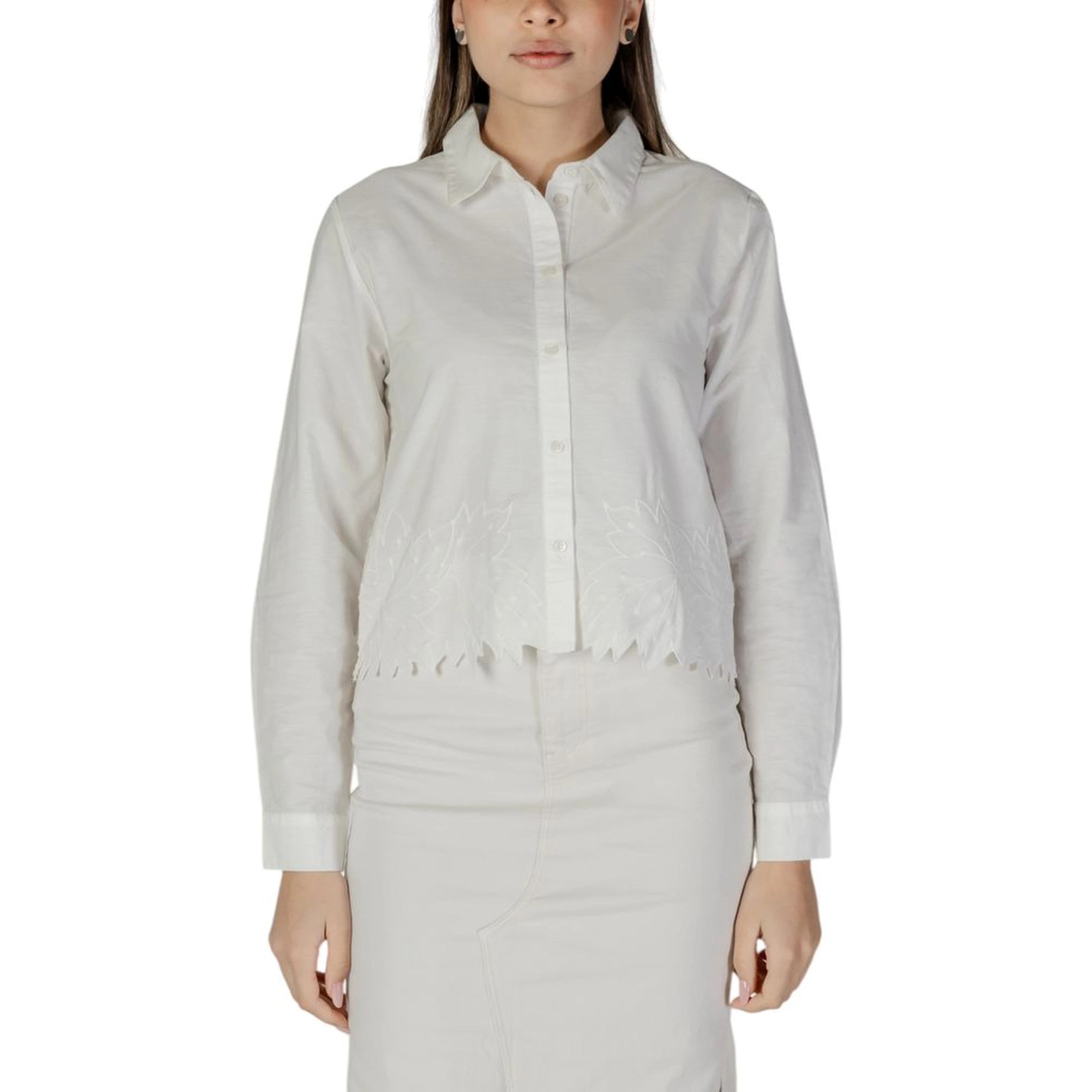White Cotton Blouse