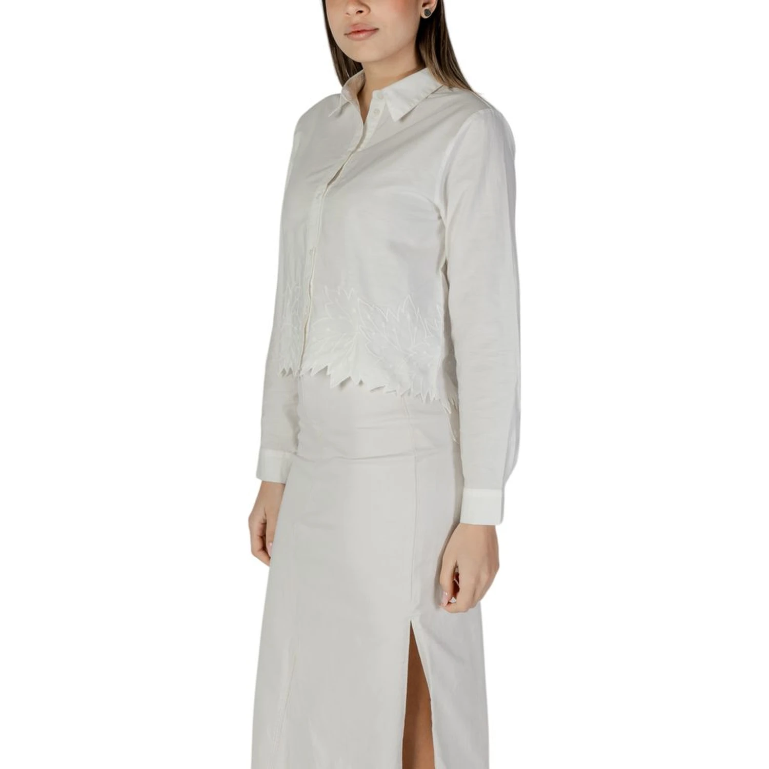 White Cotton Blouse