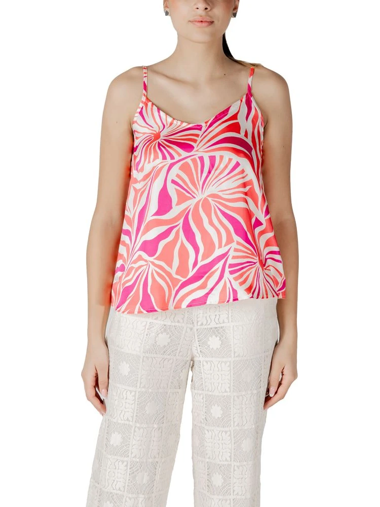 Multicolor Recycled Polyester Tank Tops