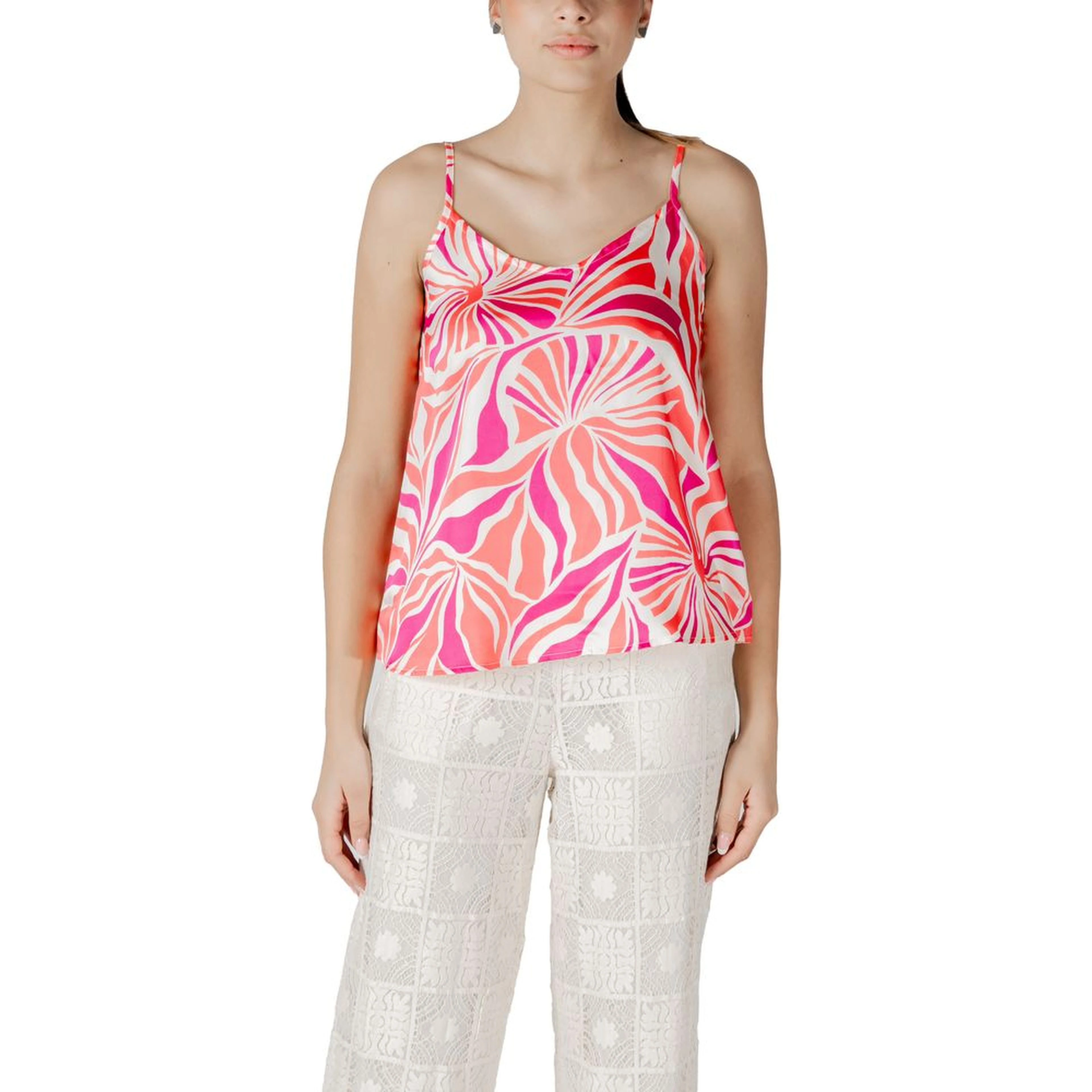 Multicolor Recycled Polyester Tank Tops