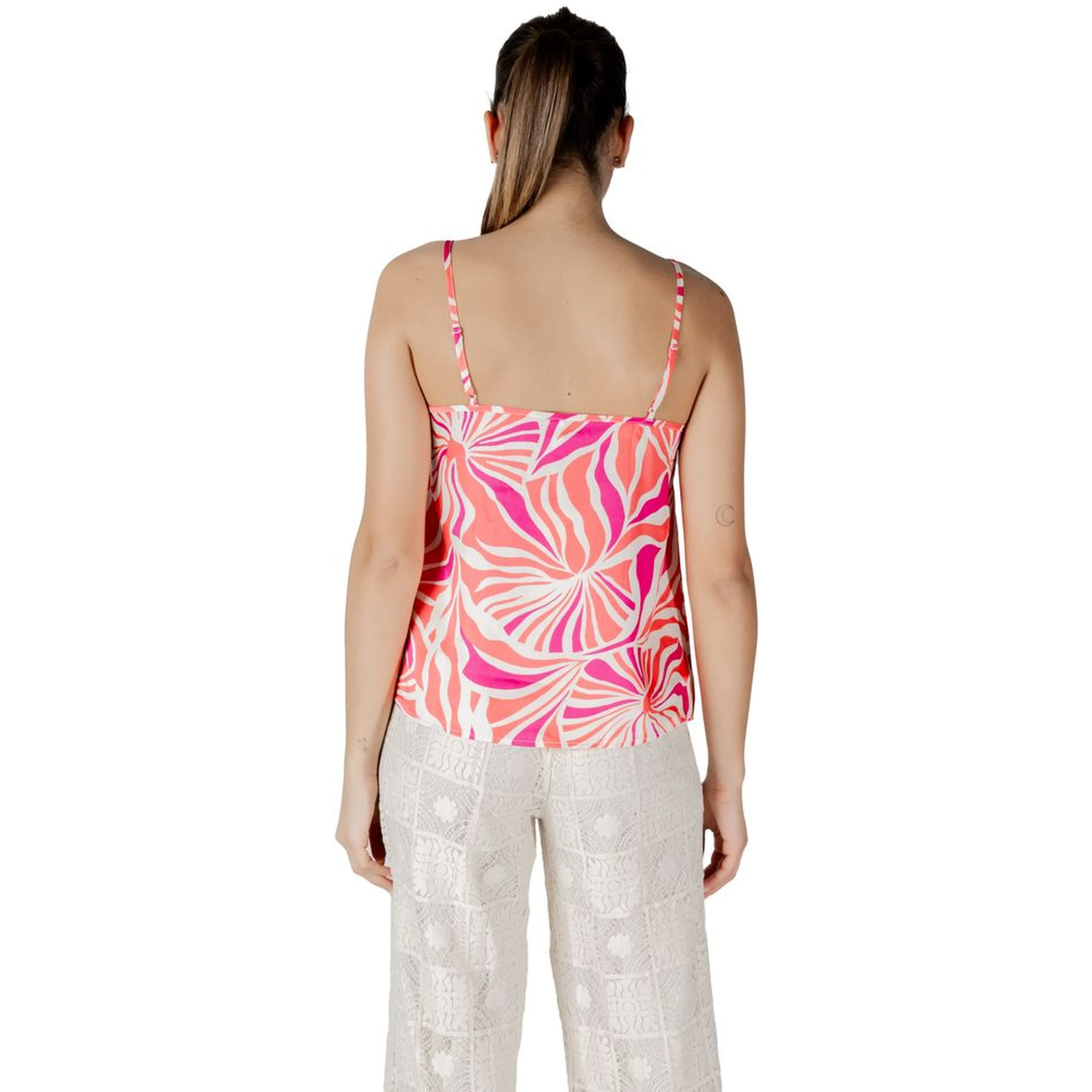 Multicolor Recycled Polyester Tank Tops
