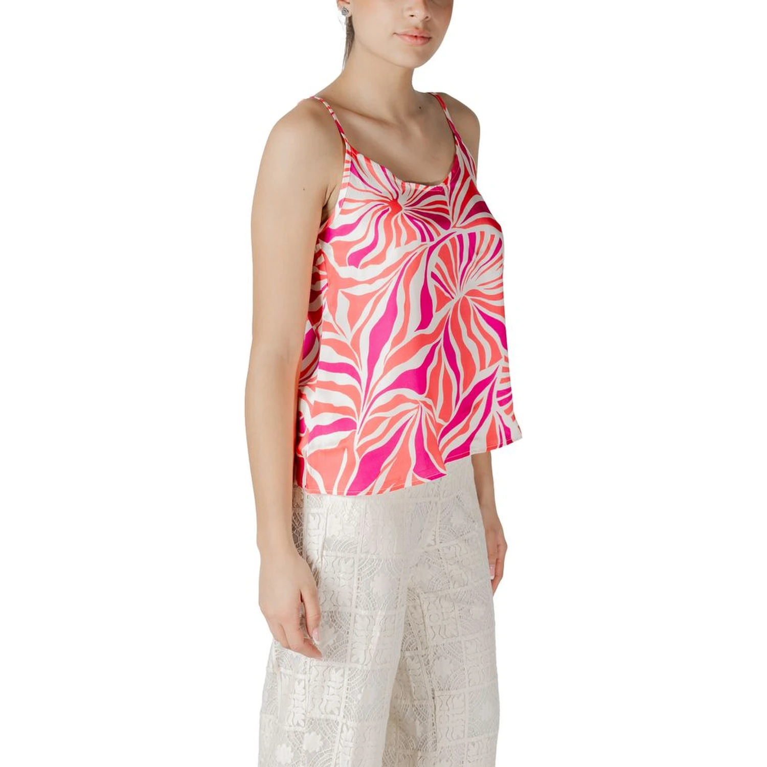 Multicolor Recycled Polyester Tank Tops