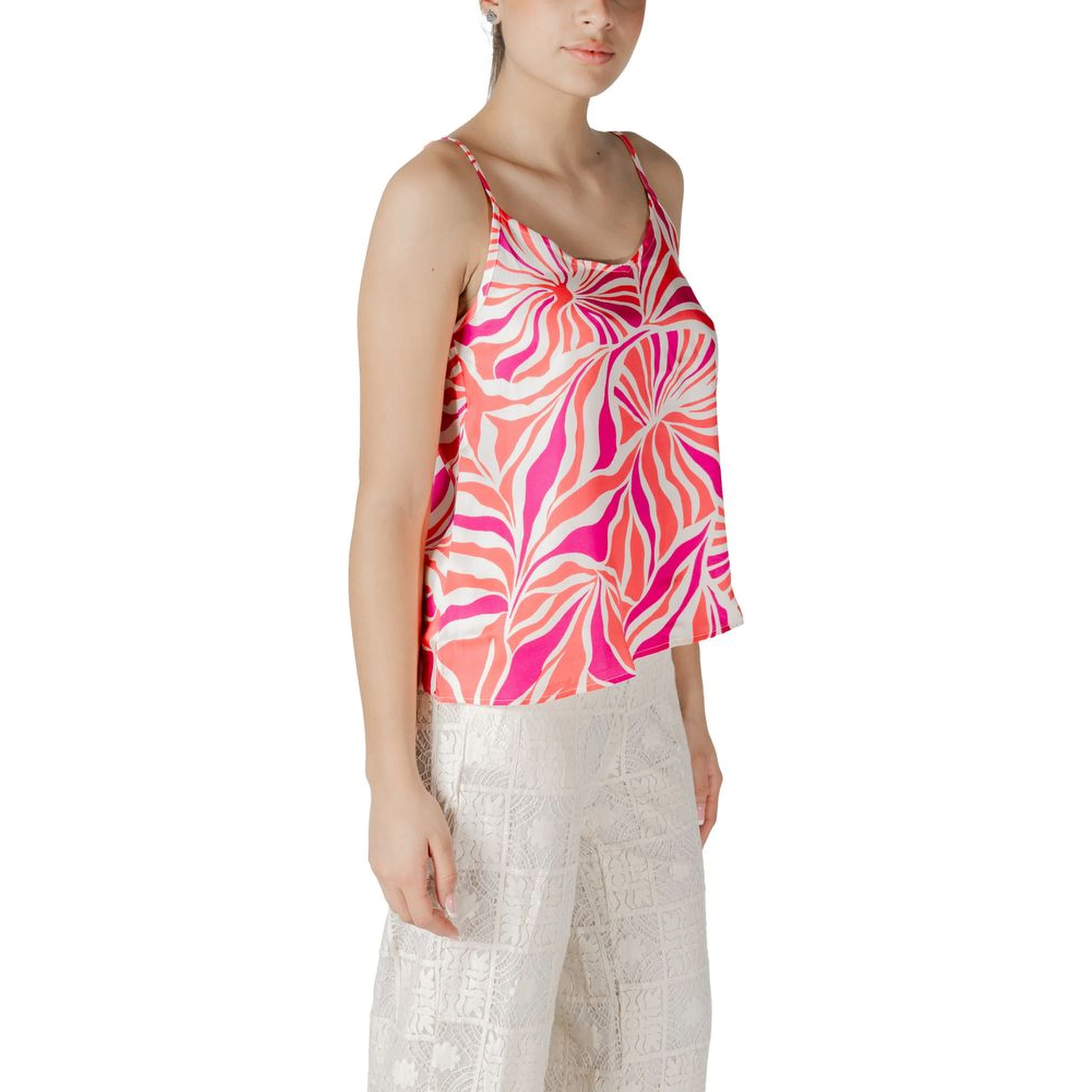 Multicolor Recycled Polyester Tank Tops