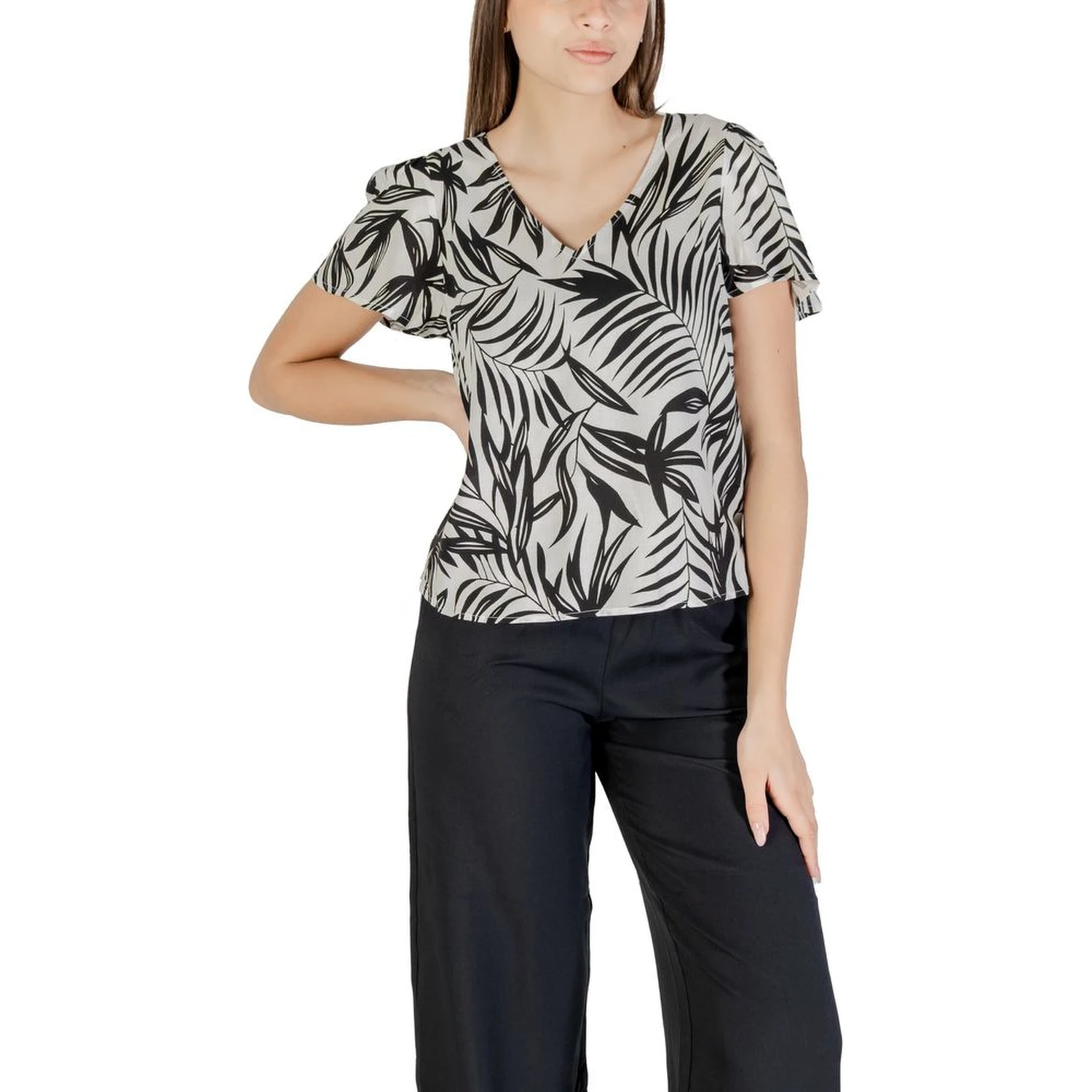 White Viscose Blouse