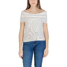 White Polyester T-Shirt
