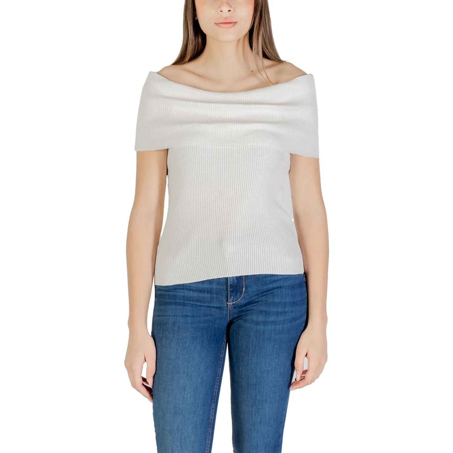 White Polyester T-Shirt