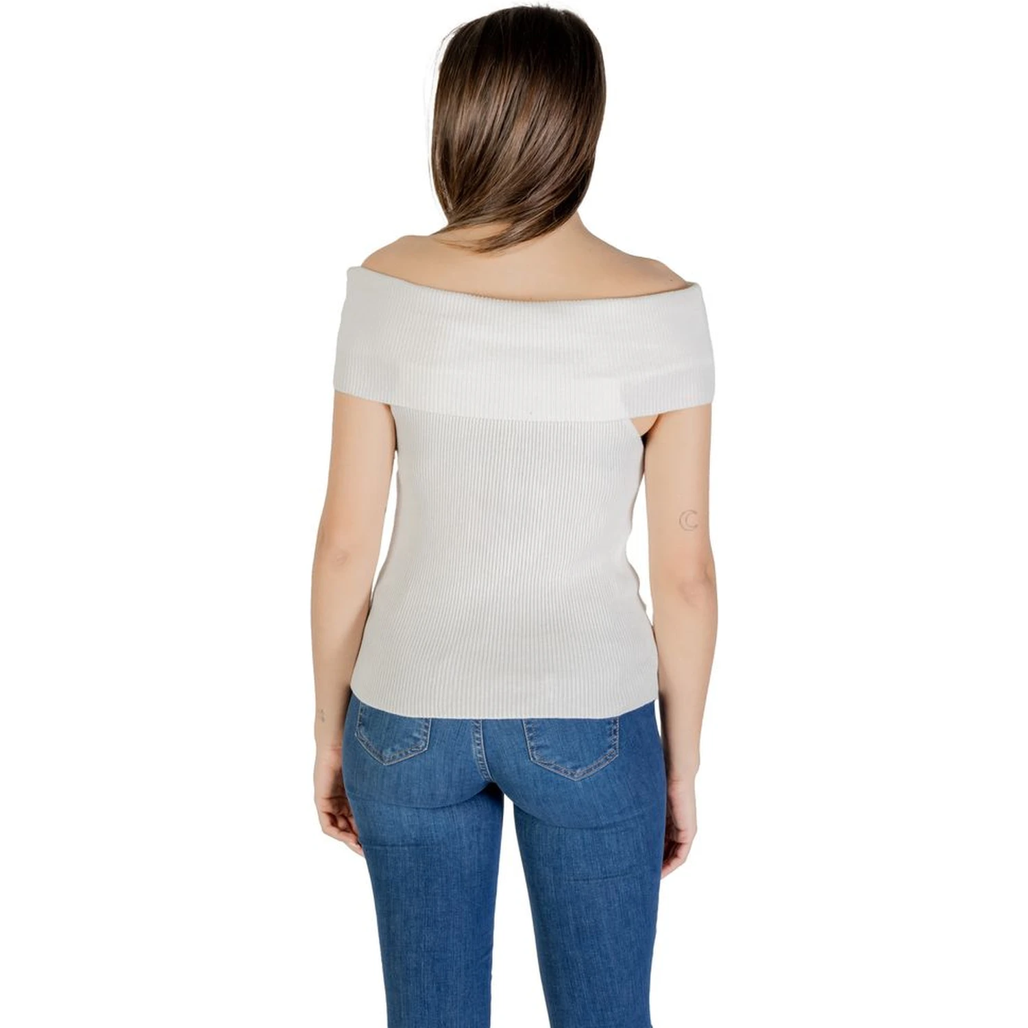 White Polyester T-Shirt