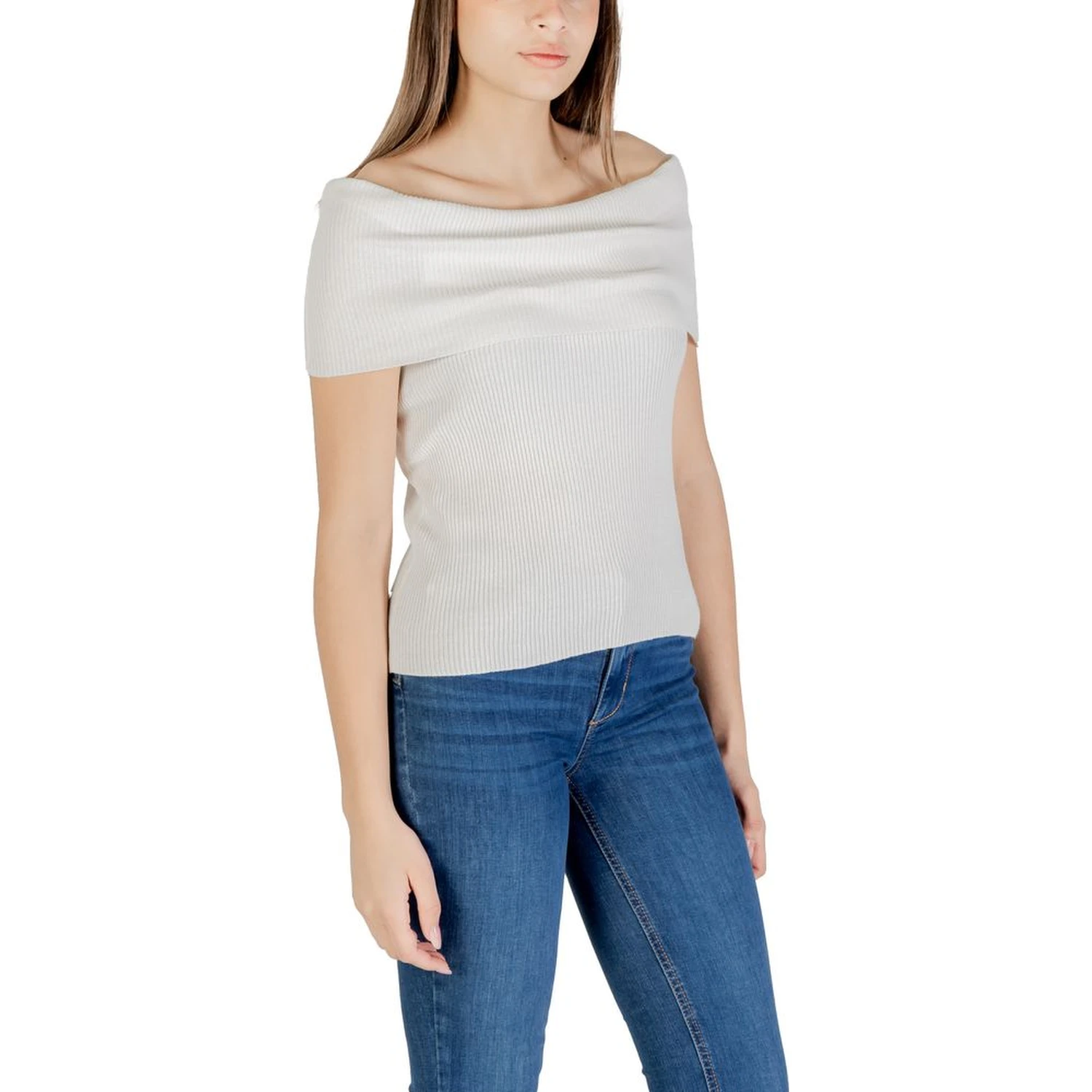 White Polyester T-Shirt