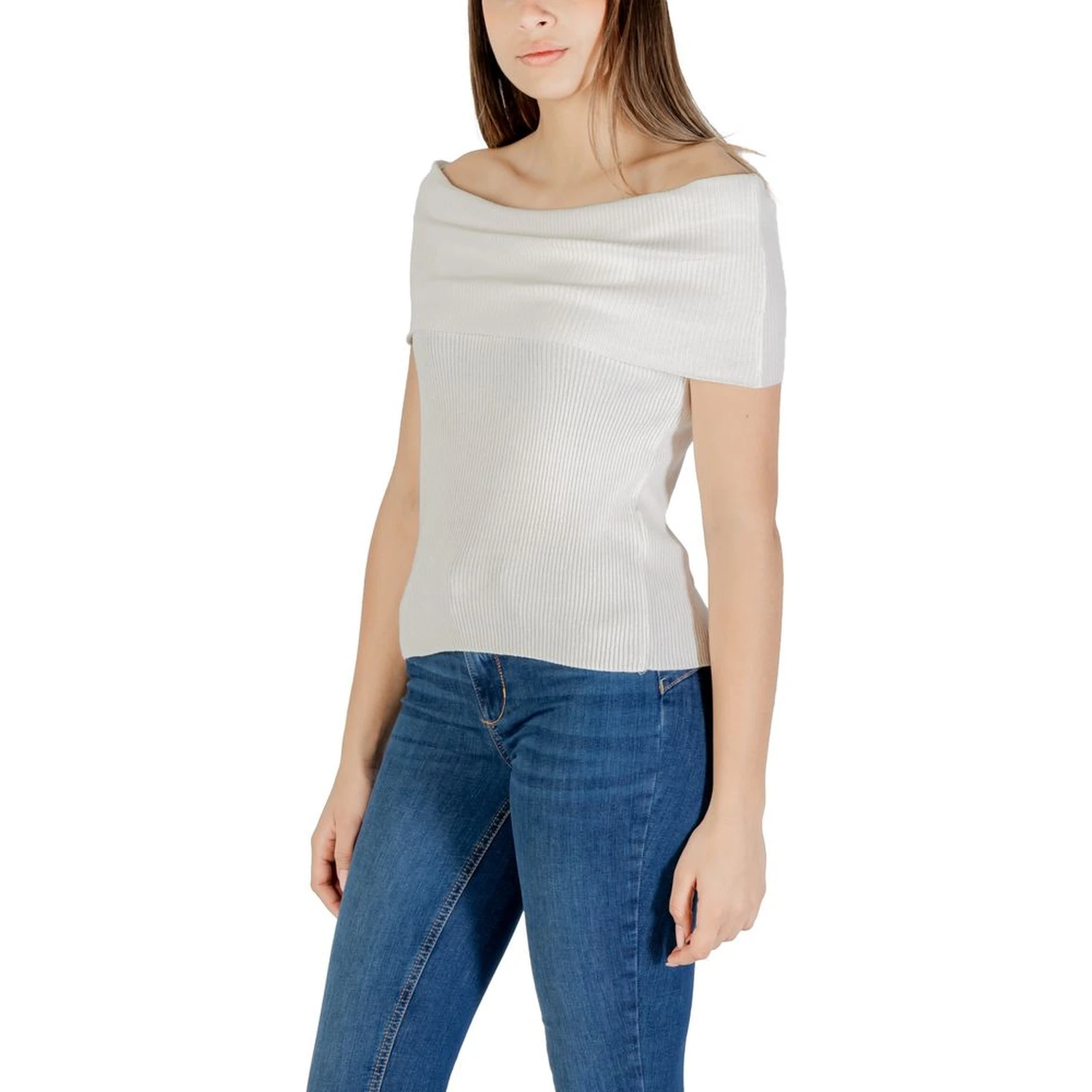 White Polyester T-Shirt