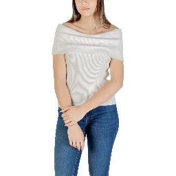 White Polyester T-Shirt