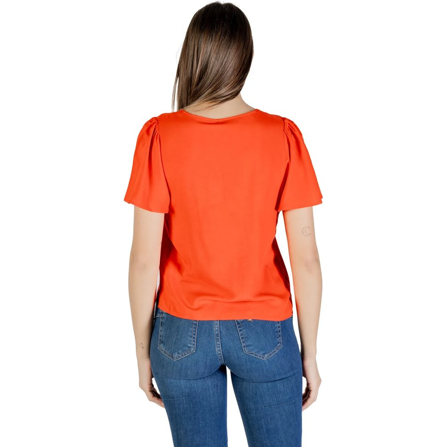 Red Viscose Blouse