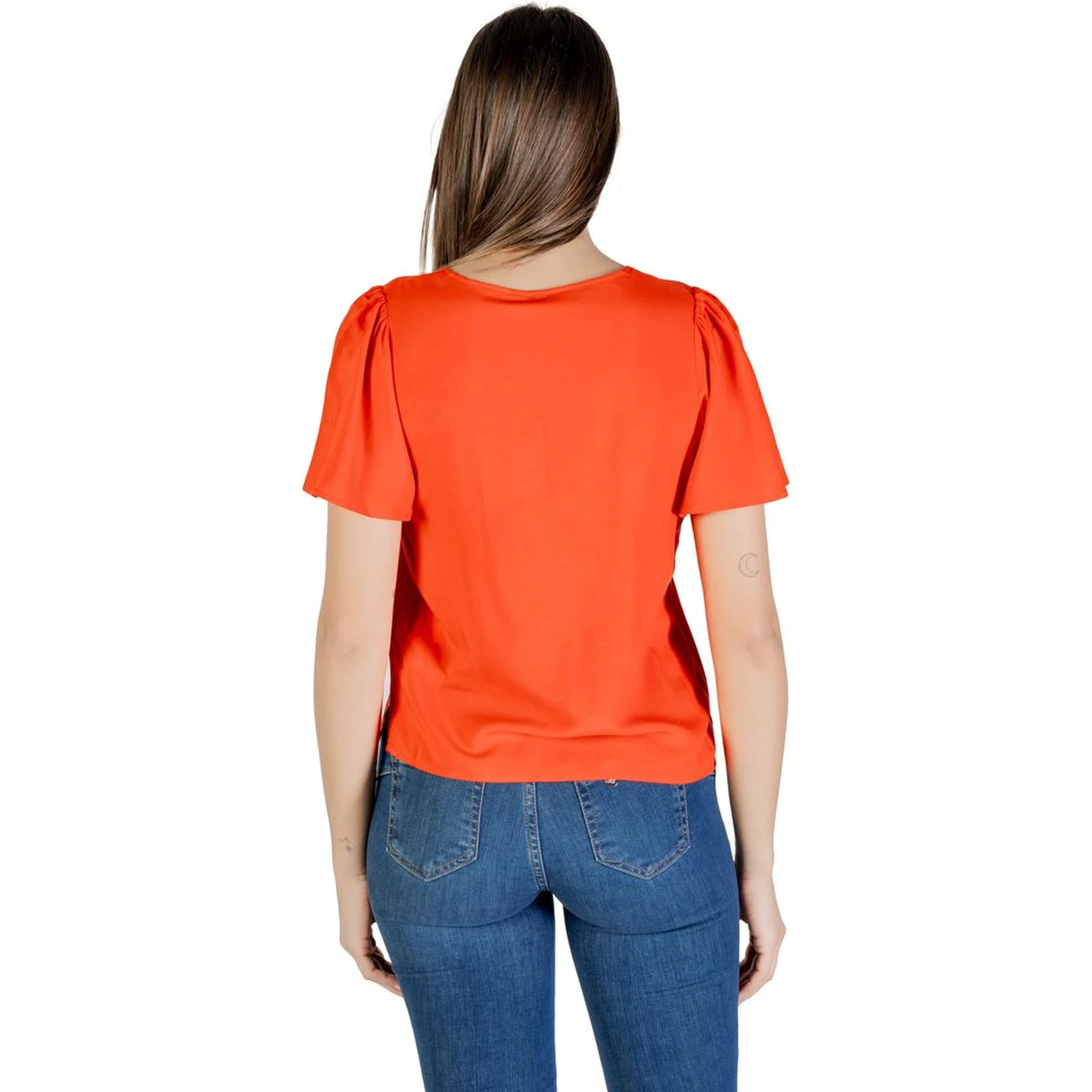 Red Viscose Blouse