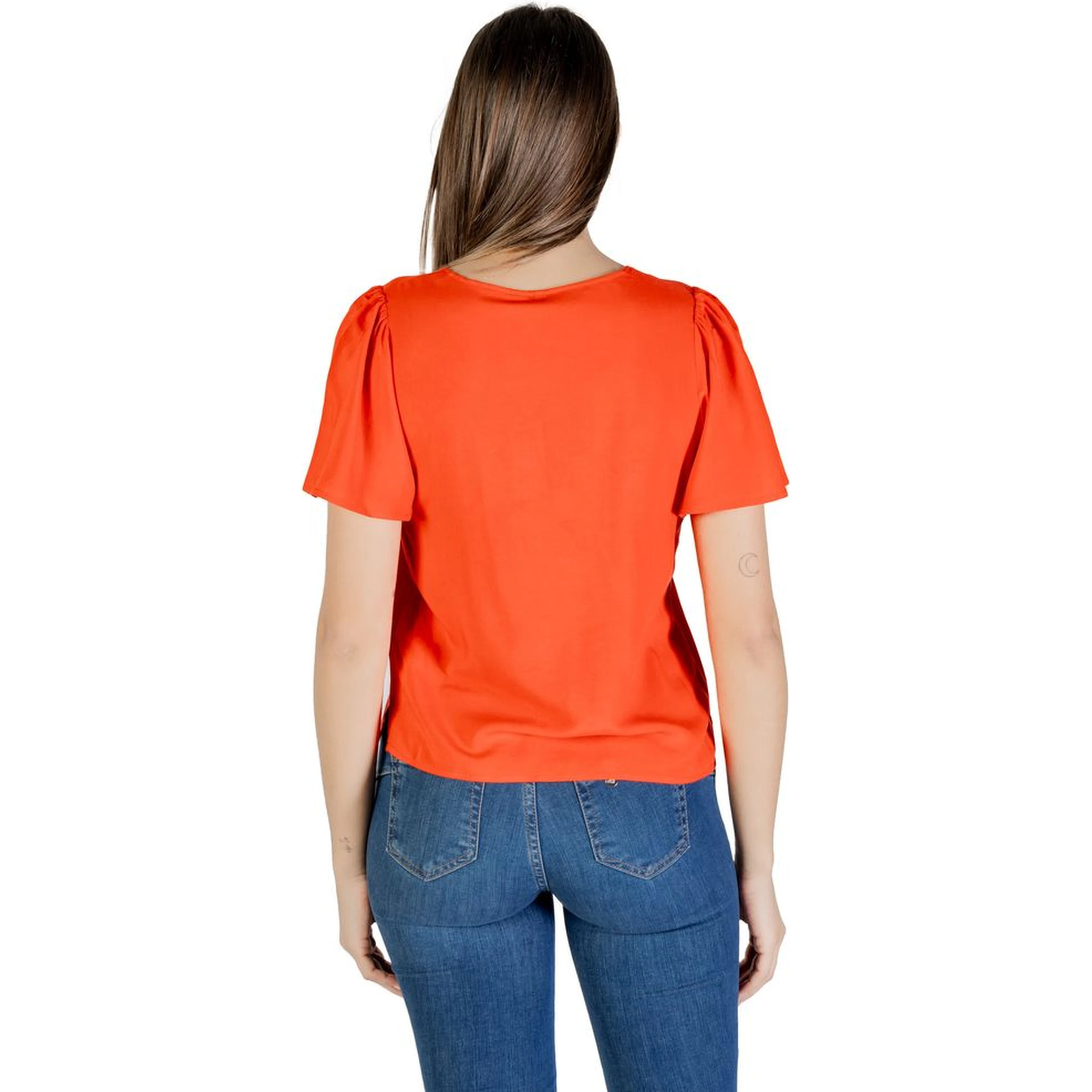 Red Viscose Blouse