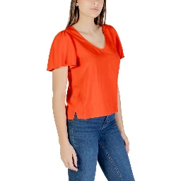 Red Viscose Blouse