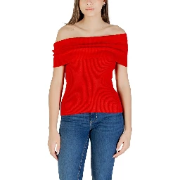 Red Polyester T-Shirt