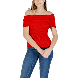 Red Polyester T-Shirt