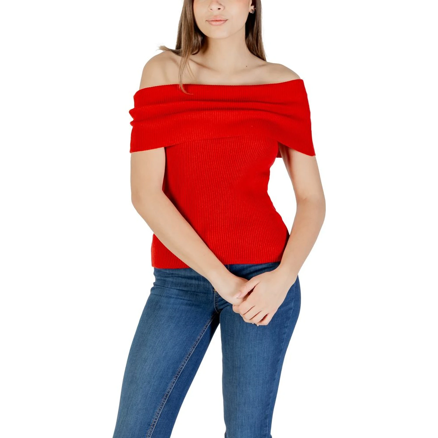 Red Polyester T-Shirt