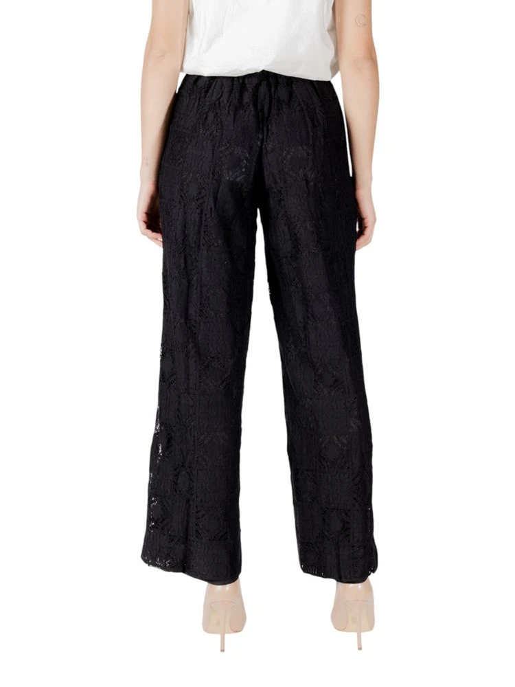 Black Cotton Casual Pants alternative