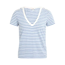 White Viscose T-Shirt