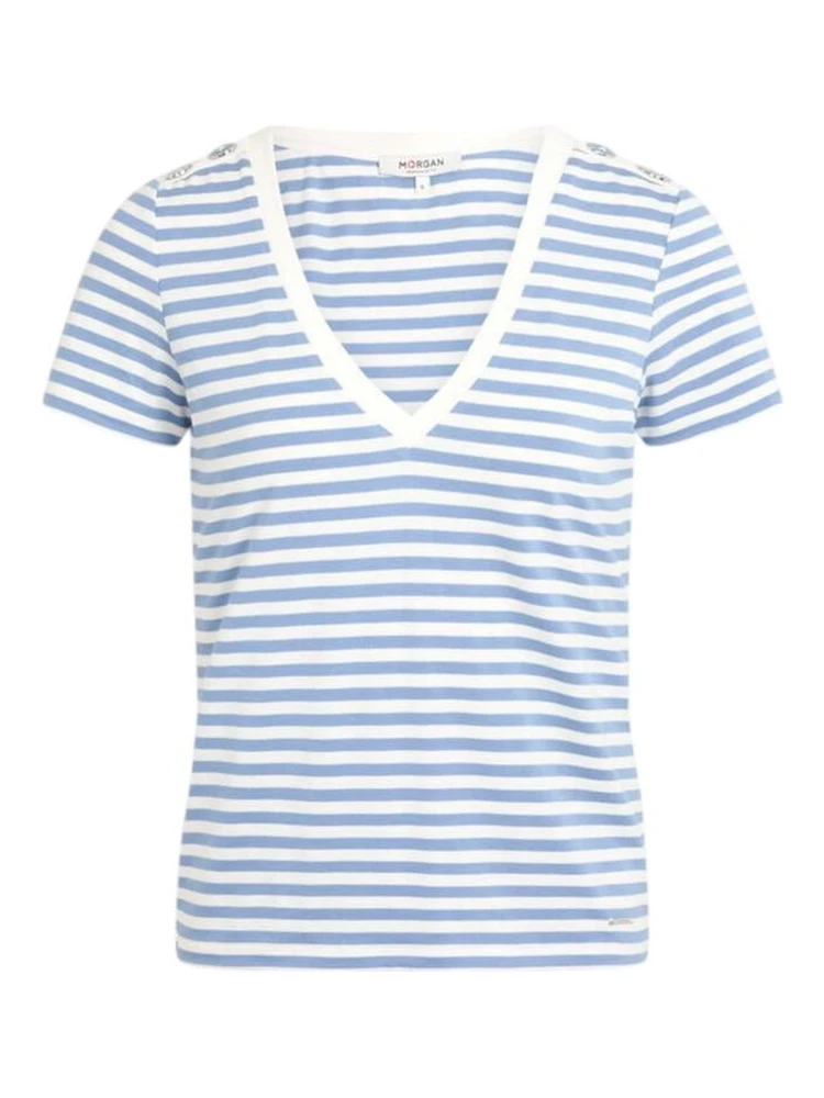 White Viscose T-Shirt