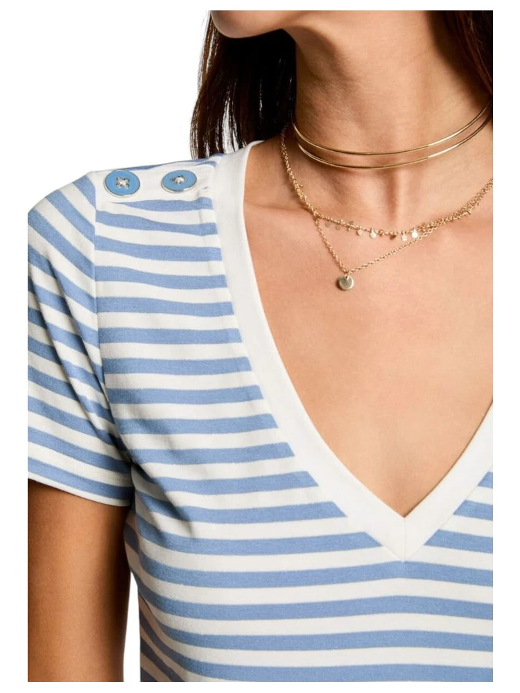 White Viscose T-Shirt alternative