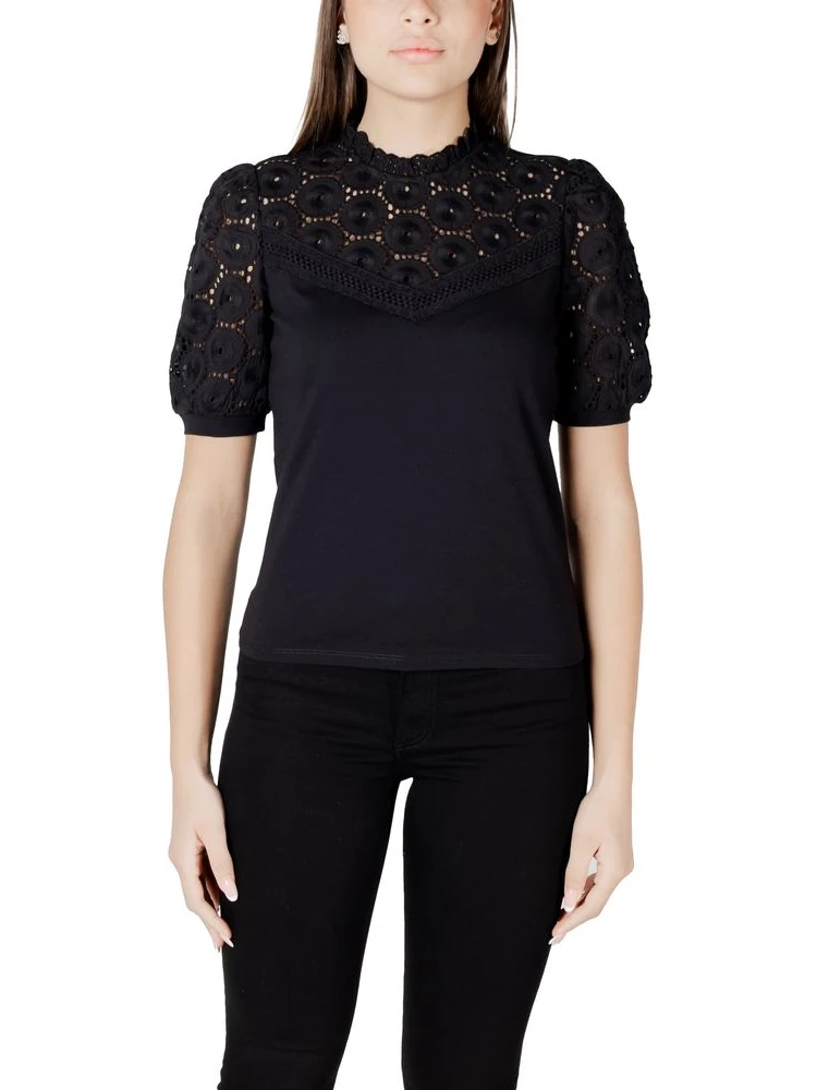 Black Cotton T-Shirt