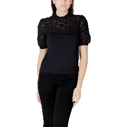 تيشيرت قطني أسود