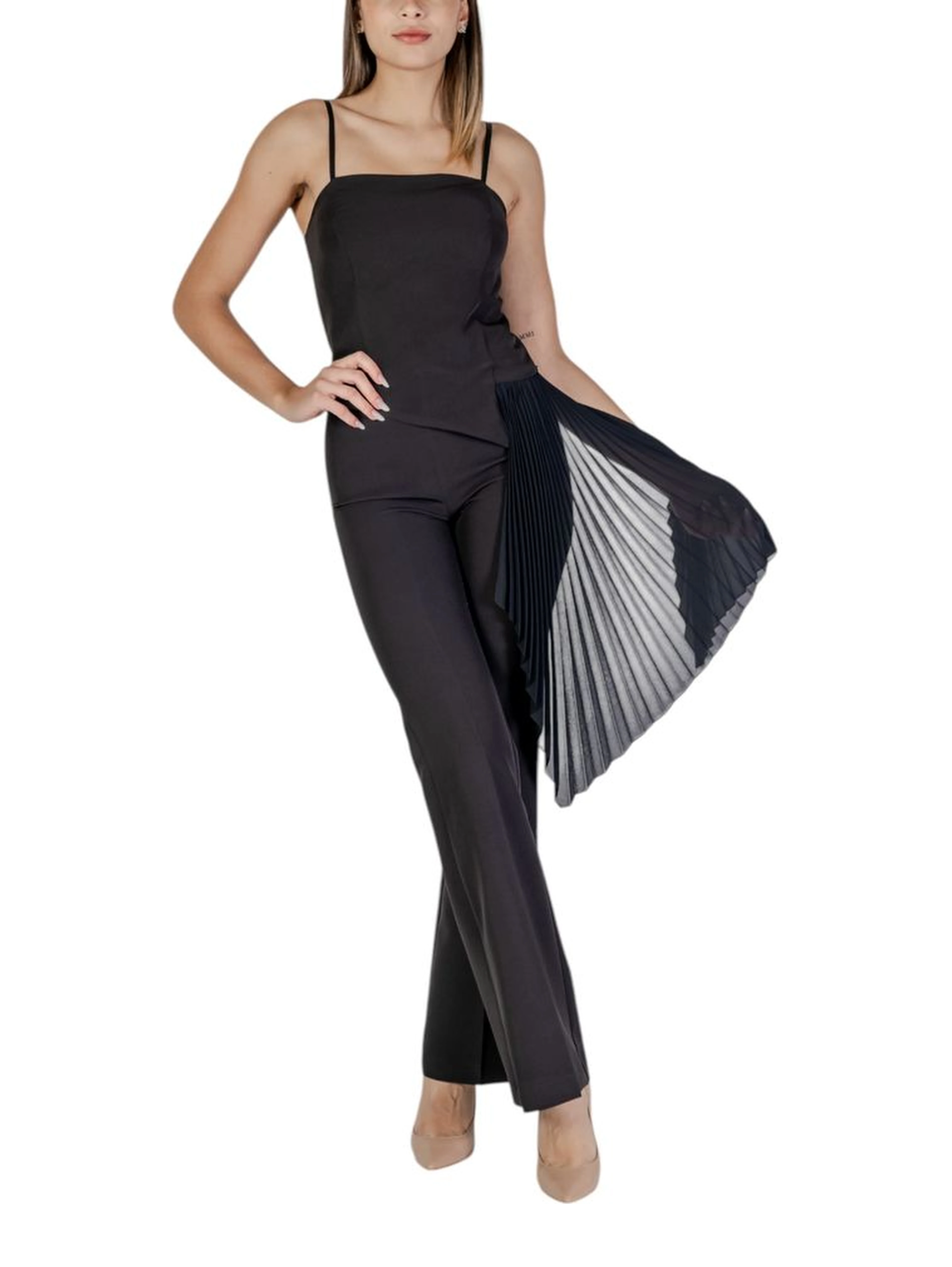 Black Polyester Clothing