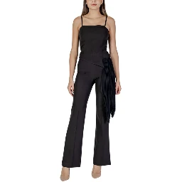 Black Polyester Clothing