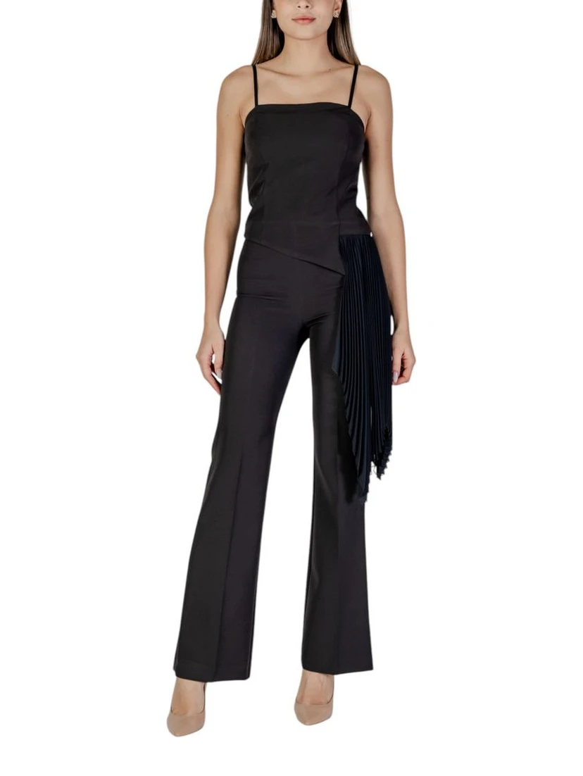 Black Polyester Clothing