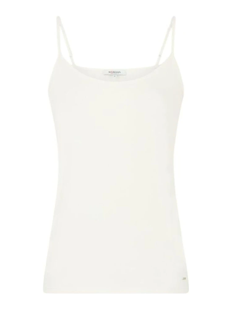 Cream Cotton Tank Tops