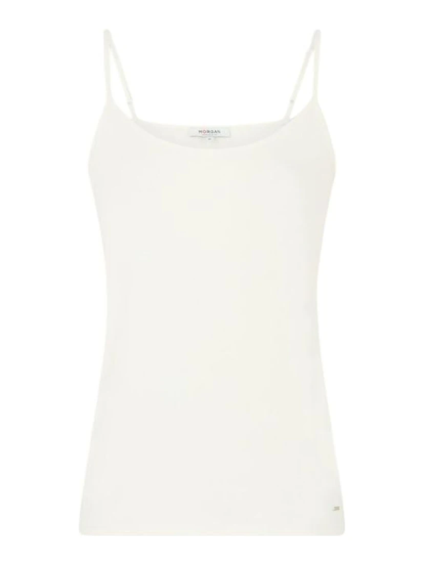 Cream Cotton Tank Tops