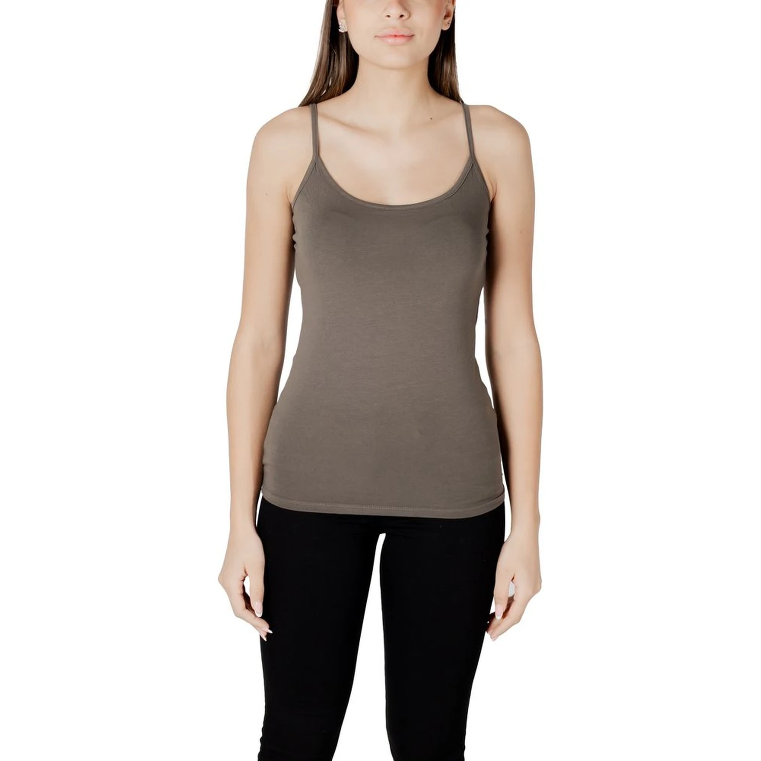 Green Cotton Tank Tops