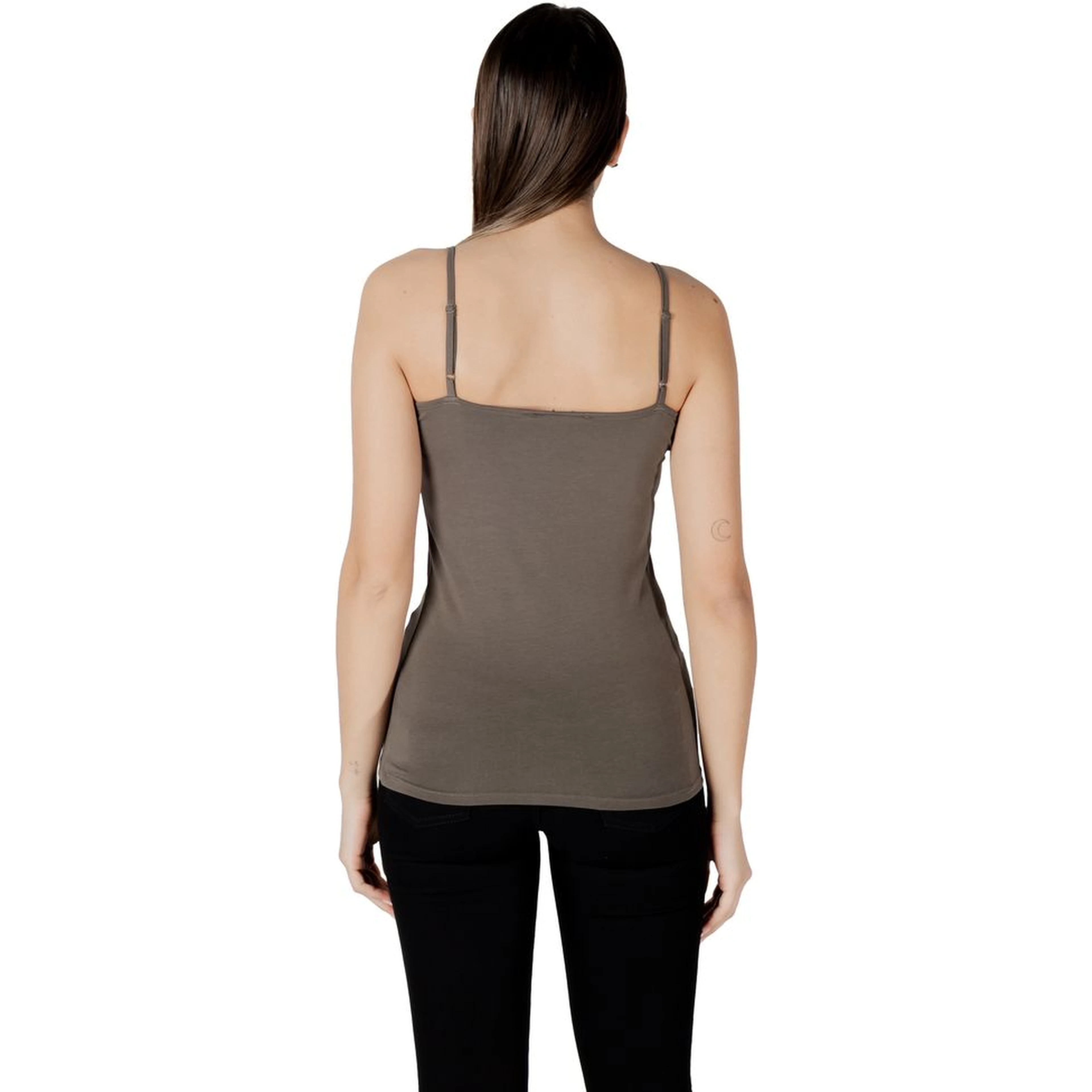 Green Cotton Tank Tops