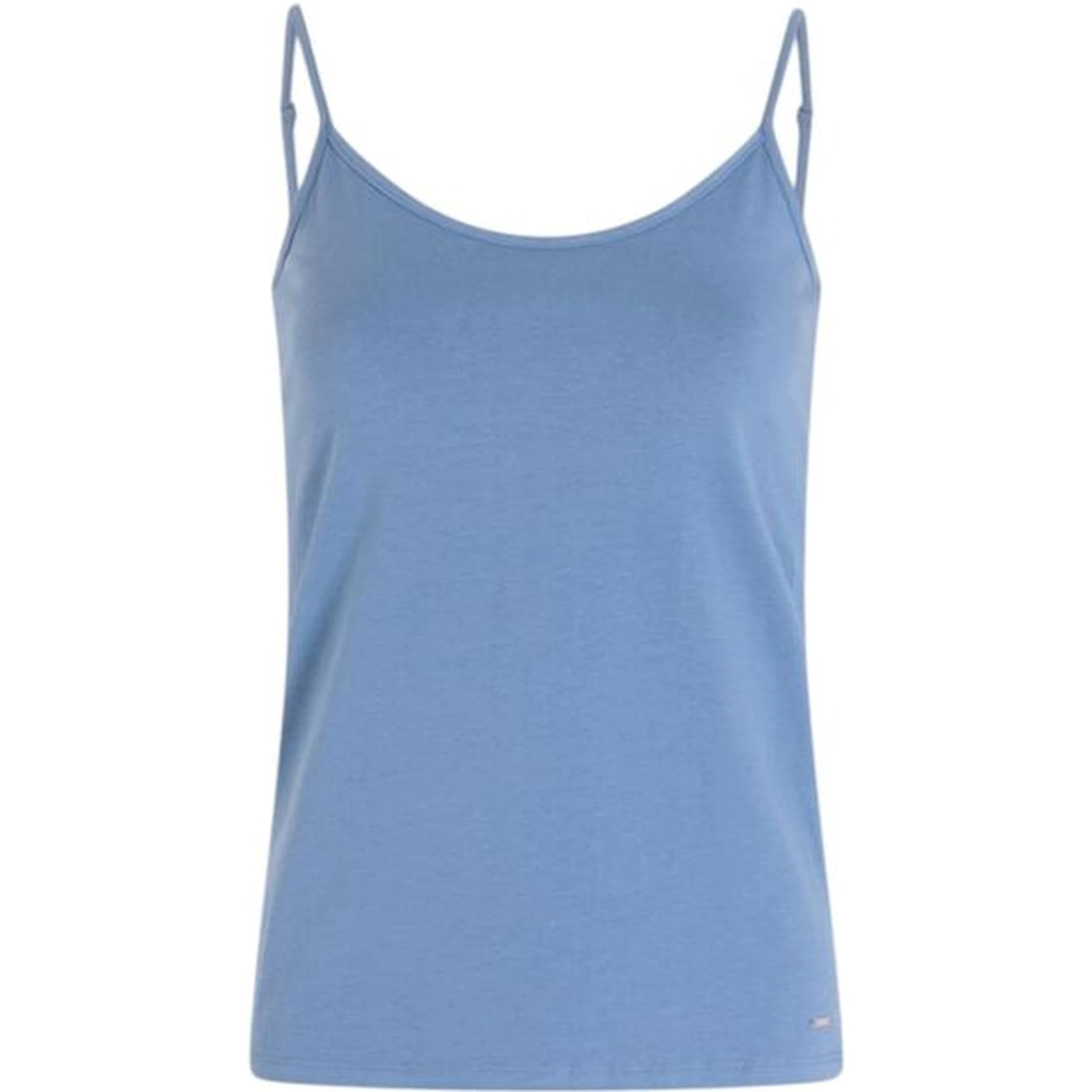 Blue Cotton Tank Tops