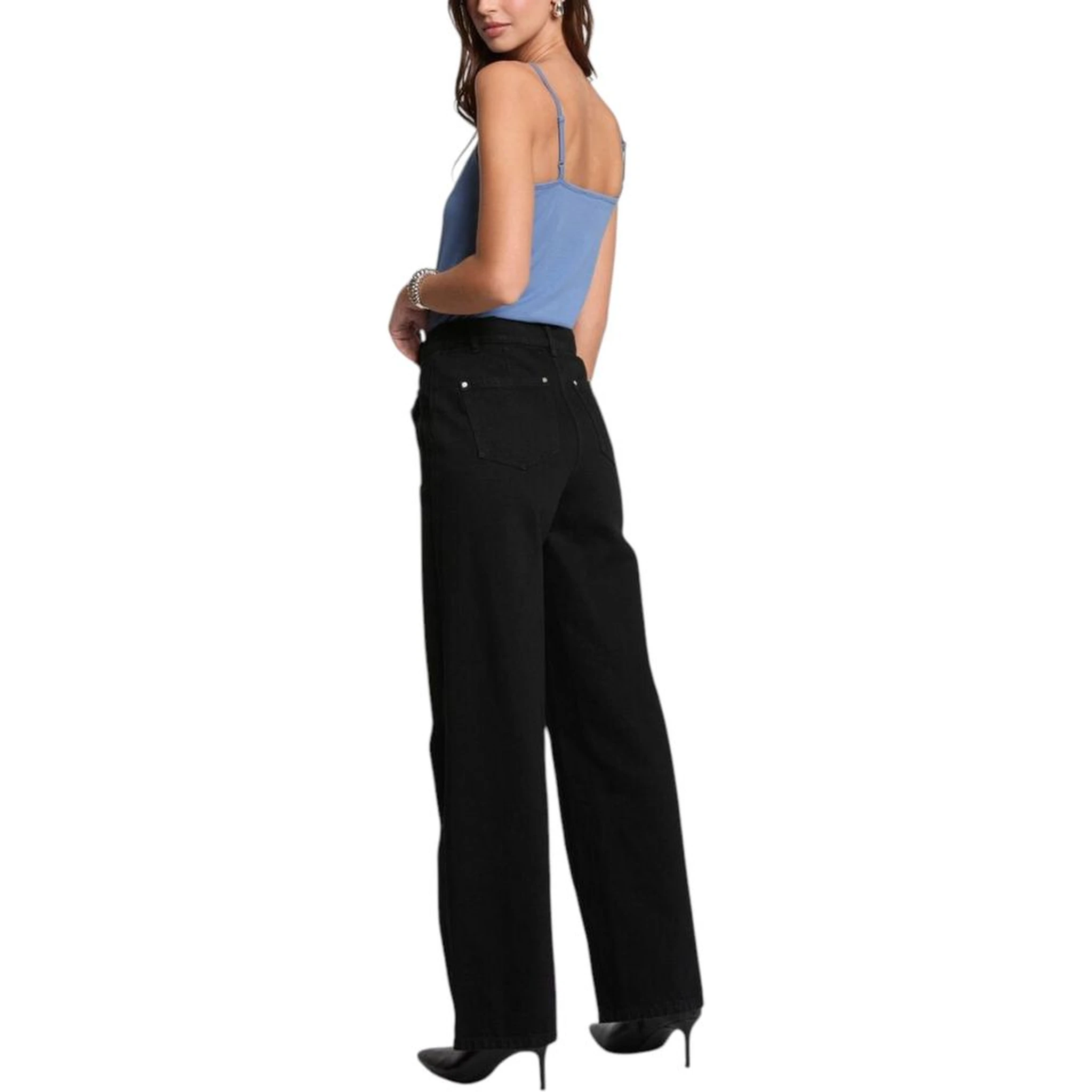 Blue Cotton Tank Tops