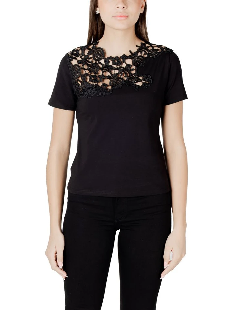 Black Cotton T-Shirt