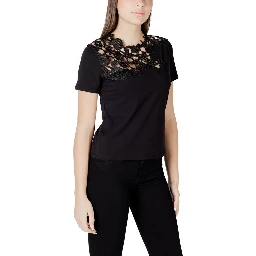 تيشيرت قطني أسود