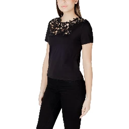 تيشيرت قطني أسود