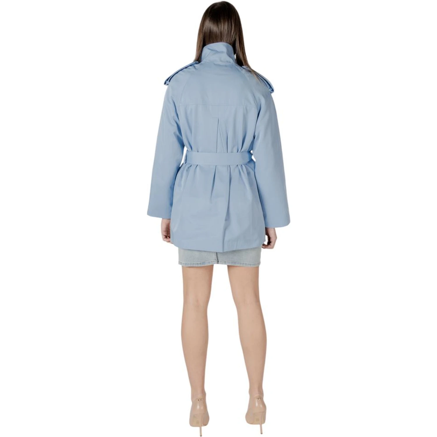 Blue Cotton Parka